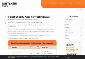 Boost Your Shopify Store&#039;s Credibility with Top Testimonial Apps - Testimonials are the lifeblood of e-commerce credibility, and no one knows this better than Shopify store owners. Recognizing the impact that genuine customer reviews can have on potential buyers, we have scoured the Shopify App Store to present you with the finest selection of testimonial apps. 