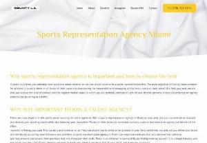 Sports Representation Agency Miami | Bounty LA - Discover excellence with the sports representation agency in Miami. Bounty LA is a leading sports representation agency. Contact us to take your career to the next level.