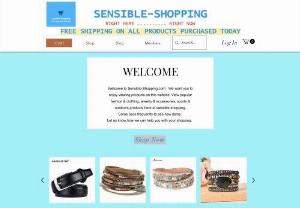 sensible-shopping - clothing and home products