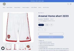 Arsenal FC Home Short Football Shirt 2024 - Noor Sports exclusively offers premium football kits online in Pakistan. Whether you're a dedicated team fan or player, shop with ease from the comfort of your home. Elevate your style and support your passion with Noor Sports' top-quality gear.