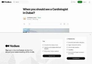 When you should see a Cardiologist in Dubai? - Whether you are experiencing symptoms like chest pain or simply want to prioritize your heart health, knowing when to seek expert care is crucial.   Stay tuned as we dive into the signs and reasons to consult with a Cardiologist in our latest blog post!