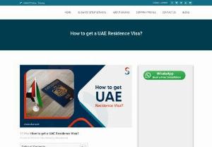How to get a UAE Residence Visa? - UAE Residence Visa allows you to live and work in the UAE for an extended period. Residence visas typically range in validity from 2 years to 10 years. With a residence visa, you can legally reside, work, and sponsor family members (depending on the visa type). 