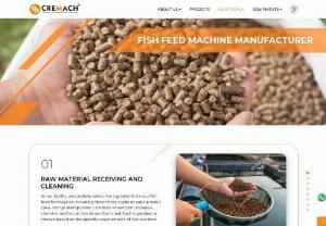 Fish Feed Machine Plant Manufacturer & Suppliers in Gujarat, India - Cremach is a leading fish feed machinery manufacturer and supplier in Gujarat, India. We offer a wide range of fish feeds and machinery at competitive prices.