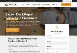 RV Deck Repair - Rv deck repair, specializes in providing comprehensive services for deck repair, maintenance, construction, and renovation. Cincinnati Ohio. Enhance your outdoor living with our reliable solutions. Trust our skilled team for provide the top-quality services.
