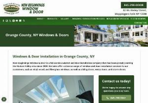 Window Installation Orange County NY - We offer our window installation services to clients throughout the Orange County area. Learn more about our window services.