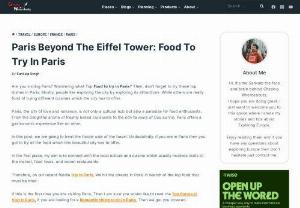 What to Eat in Paris - What to Eat in paris on your trip