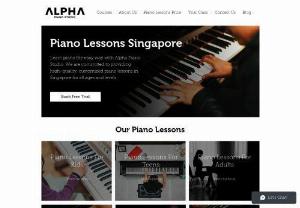 PianoStudio - Alpha Piano Studio teaches quality piano lessons in Singapore