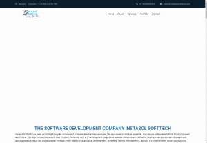 software Development Company In Pune, India - Are you searching for the best web design & software development company in Pune? We provide innovative, customized, & high-quality development services. Instasol Softtech is an IT company in Pune, India. Provides IT services like Software development, mobile application development, website development, digital marketing, and eCommerce solutions. We build growth-oriented websites to help you get the results your business needs. With 5+ years of experience building 100+...