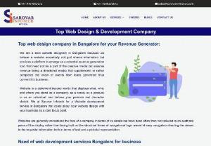 Top web design company in Bangalore - Sarovar Infotech stands out as one of Bangalore's premier web design firms, renowned for its innovative designs and user-centric approach. With a focus on delivering cutting-edge solutions, Sarovar Infotech combines creativity with technical expertise to craft stunning websites that captivate audiences.