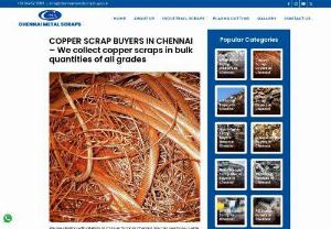 No.1 Copper Scrap Buyers in Chennai | Chennai Metal Scraps - Copper Scrap buyers in Chennai - Chennai Metal Scraps is one of the Top Copper Scrap buyers in Chennai.If you want to sell scraps call us @ 9445239811.