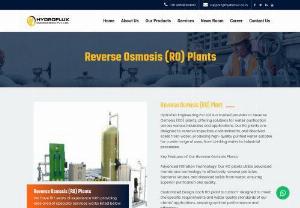 Reverse Osmosis (RO) Plant Manufacturer - Discover top-tier Reverse Osmosis (RO) Plant Manufacturer. Quality solutions for pure water needs. Trusted industry expertise. Efficient, reliable, and sustainable solutions.