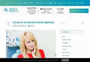 TMJ Botox Treatment in Colorado Springs CO - TMJ Pain Relief - Dr. Mark Wright helps get rid of chronic pain of TMJ with botox treatment. Call Mark H Wright DDS at (719) 624-4122 for TMJ pain relief in Colorado Springs CO