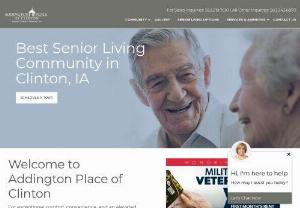 Addington Place of Clinton - Addington Place of Clinton is a leading choice for senior living in Clinton, IA. Find out more on our website: Assisted living in Clinton, IA Memory care in Clinton, IA Respite care in Clinton, IA