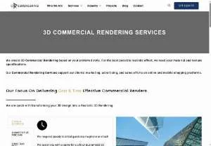 Screenshot of Commercial Building Rendering by Cresirendering