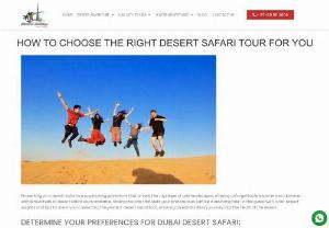 What to Wear and Pack for Your Dubai Desert Safari? - Preparing for a desert safari in Dubai requires careful consideration of the weather, activities planned, and cultural norms. Here's a comprehensive guide on what to wear and pack:   Clothing:  Lightweight and loose-fitting clothing: Opt for breathable fabrics like cotton or linen to stay cool in the desert heat.  Long-sleeved shirts and pants: Protect yourself from the sun and potential insect bites.  Scarf or shawl: Useful for covering your head or shoulders to shield from...