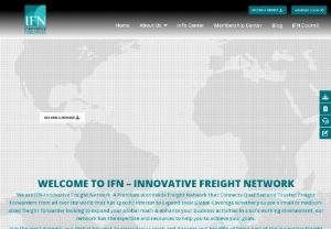 Innovative Freight Network | Cargo Network - We are the IFN-Innovative Freight Network, a premium worldwide freight network that connects qualified and trusted freight forwarders worldwide with a specific interest in expanding their global coverage. Whether you are a small or medium-sized freight forwarder looking to expand your Global reach & enhance your business activities in a safe working environment, our Network has the expertise and resources to help you achieve your goals. Join the most dynamic and digital Network.