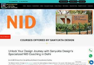 NID Coaching in Delhi - Join Sanyukta Design’s top-ranked NID coaching in Janakpuri, Uttam Nagar, Dwarka, Delhi, India. Their structured curriculum, expert faculty, and proven track record of NID selections make them the #1 coaching for NID exam preparation.