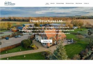 Haus Structures - An individually owned engineering practice with over 15 years of experience. Haus Structures specialises in the structural design of new builds, extensions, building alterations, loft conversions, subsidence investigations, conducting structural surveys, reports and so much more.