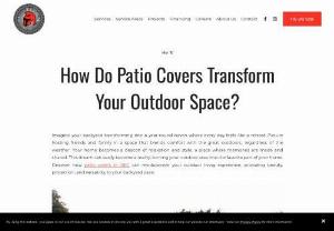 How Do Patio Covers Transform Your Outdoor Space? - Transform your backyard into a versatile oasis with functional patio covers in OKC, enhancing comfort, value, and style for year-round outdoor enjoyment.