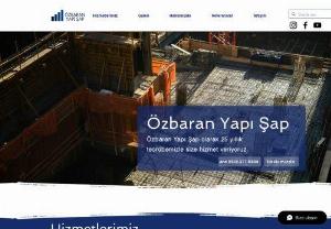 Özbaran Yapı Screed - Industrial Floor - Road and Field Concretes, Factory and Logistics Concretes - Screed with Surface Hardener - Joint Cutting and Filling - Stamped Concrete Works are Done with Care.