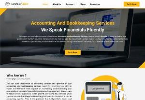 Accounting And Bookkeeping Services In United States - Looking for professional accounting and bookkeeping services in the United States? Discover Ledgerwise for expert financial management solutions