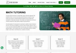 Math Tutor Ottawa - Zylor Education - Enhance your math skills with zylor education's online math tutoring in Ottawa. Experienced tutors offer personalized sessions for improved understanding and academic success. Connect with us for effective learning today