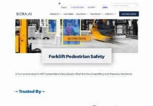 Forklift Pedestrian Safety- SIERA.AI - Forklift Pedestrian Safety with the Top Forklift Pedestrian Safety System that Monitors, Prevents Accidents on lift trucks