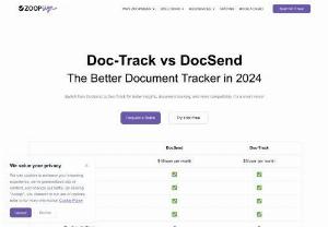 Doc-Track vs DocSend | Best Document Tracker Tool - Switch from DocSend to Doc-Track for better insights, document tracking, and more compatibility. It’s a smart move!