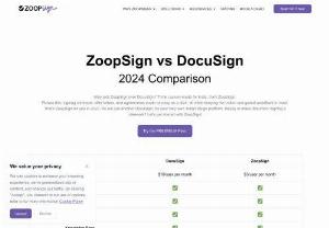 Digital Signature | Aadhaar eSign - Zoop Sign - That's ZoopSign for you in 2023. It's not just another DocuSign; it's your very own Indian eSign platform. Ready to make document signing a cakewalk? Let's get started with ZoopSign!