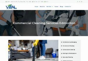 Commercial Cleaning Services Edmonton - Looking for reliable office cleaning services in Edmonton? We offer complete commercial cleaning services to all types of businesses. Contact us today!