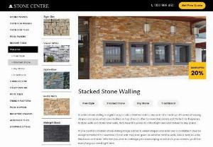 Stacked Stone Walling - Stacked stone walling can transform any room with its unique charm. Comprised of stones in different shapes and sizes, they are stacked together to create a stunning brick-like appearance. Ideal for fireplaces, accent walls, and bold statements, these walls can enhance the lighting and texture of a room.