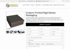 Rigid Boxes - Rigid Boxes will make a positive impact with high-end materials. Protecting the product during storage and transportation is one of their primary duties.