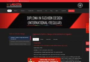 diploma courses in fashion designing - Lakhotia offers a 1/2/3 year Diploma in fashion designing course. Start your fashion design course after 10 th for the greatest diploma career.