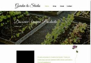 Garden to Studio - Garden to Studio is an online store that offers local Australian artistry that is nature and garden inspired.