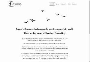 Shorebird Counselling - Offers online individual counselling from a Certified Canadian Counsellor.