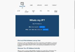 Whats Your IP Address - WhatsmyIpAddress An IP (Internet Protocol) address is a unique identifier assigned to each device connected to the internet. It functions much like a postal address, enabling the exchange of information between devices on a network. IP addresses are fundamental to how the internet operates, providing a way to distinguish every computer, smartphone, and device that's online.