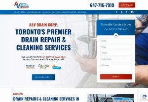 Plumbing Company in Toronto and GTA | A&V Drain - Explore A&V Drain's premier plumbing services in Toronto. With over seven years of excellence, certified technicians, and 24/7 emergency assistance, trust us for top-notch drain repair, cleaning, and more. Call 647-716-7919 for free estimates and prompt service