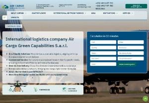 aircgc.com - Air Cargo Green Capabilities S.a.r.l. (ACGC) is a certified General Sales and Service Agent (GSSA) that stands at the forefront of the air cargo industry with a dedicated focus on eco-friendly initiatives. We are redefining logistics with our innovative approach, blending traditional professionalism with cutting-edge strategies to meet modern cargo demands. Our services span across air, road, sea, and rail freight, offering comprehensive solutions from door-to-door delivery to complex...
