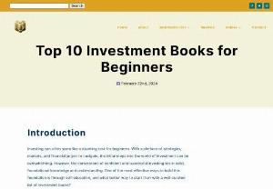 Top 10 Investment Books for Beginners - 