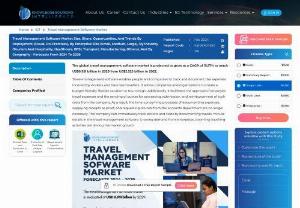 Travel Management Software Market Size &amp; Share: Report,&nbsp;2024-2029 - The Travel Management Software Market is experiencing rapid growth, fueled by the increasing complexities of corporate travel and the need for streamlined solutions. This software enables organizations to efficiently manage various aspects of business travel, including booking, expense management, itinerary planning, and compliance.