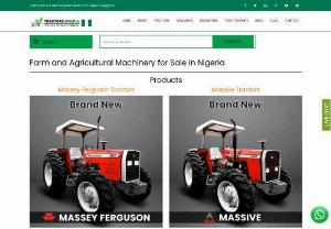 Tractors for Sale in Nigeria - Tractors Nigeria is one of the leading suppliers/dealers of Brand new Massey Ferguson tractors and farm implements in Nigeria.