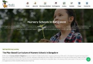 Nursery Schools in Bangalore - Welcome to Bodhi Montessori, a beacon of excellence among nursery schools in Bangalore. Situated in the bustling heart of the city, we pride ourselves on providing a nurturing and enriching environment for your child's early education journey.