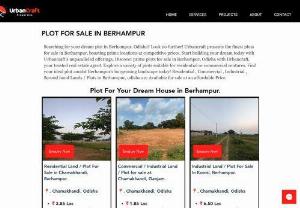 Land/plot for sale in Berhampur - Urbancraft - Looking to make your dream home a reality in Berhampur, Odisha? Your search ends here with UrbanCraft, your premier real estate partner in the city. From property dealing to plotting, building, and infrastructure development, we're dedicated to bringing your vision to life. Discover the perfect plot in Berhampur's prime locations, offered at unbeatable prices by UrbanCraft Properties Pvt. Ltd.  Don't miss out on this opportunity!

Call us now at 9861131110