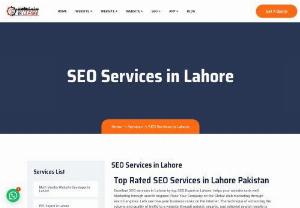 SEO Services in Lahore - SEO Services in Lahore Top Rated SEO Services in Lahore Pakistan Excellent SEO services in Lahore, Pakistan, help your website rank well. Marketing through search engines Place Your Company on the Global Web marketing through search engines. Let’s see how your business ranks on the internet. The technique of enhancing the volume and quality of traffic to a website through natural, organic, and editorial search results is known as search engine optimization, or SEO.