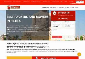 Ajnara Packers and Movers Patna - Welcome to the moving service of Ajnara Packers and Movers Patna- your reliable choice for a trouble-free relocation. Over the years, our company has been delivering stellar performance, and so we have continued to be among the best relocation service providers in the Patna region. Being a truly customer-oriented service provider and willing to compete with the best service providers of a similar kind, we have become a highly favoured brand for customers who value the importance of a...