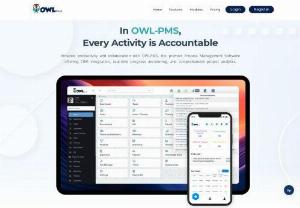 process management and crm ,sales. - In OWL-PMS, Every Activity is Accountable Enhance productivity and collaboration with OWLPMS, the premier Process Management Software offering CRM integration, real-time progress monitoring, and comprehensive project analytics.
