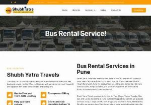 32,35,40,45,50 Seater Bus on Rent in Pune - Discover the best bus on Rent in Pune. Affordable, reliable, and hassle-free options for your group travel needs. Book now for a comfortable journey.