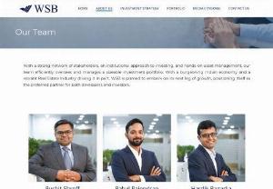 Wsb Team - With a strong network of stakeholders, an institutional approach to investing, and hands-on asset management, our team efficiently oversees and manages a sizeable investment portfolio.