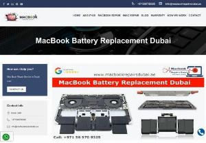 MacBook Battery Replacement Dubai - MacBook Repair Dubai. The service center Smart is one of the leaders in high-quality and quick MacBook Battery replacement Dubai MacBook Air battery Replacement, original Apple MacBook battery, Fast MacBook Battery Replacement in Dubai