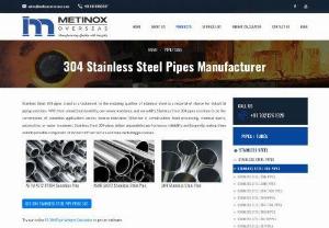 304 Stainless Steel Pipes Manufacturer - Stainless Steel 304 pipes stand as a testament to the enduring qualities of stainless steel as a material of choice for industrial piping solutions. With their unmatched durability, corrosion resistance, and versatility, Stainless Steel 304 pipes continue to be the cornerstone of countless applications across diverse industries.